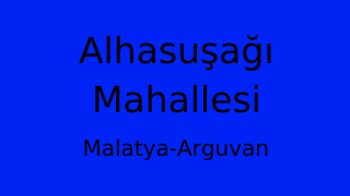 Alhasuşağı Mahallesi Thumbnail