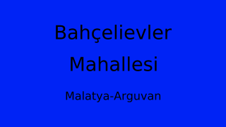 Bahçelievler Mahallesi Thumbnail