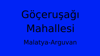 Göçeruşağı Mahallesi Thumbnail