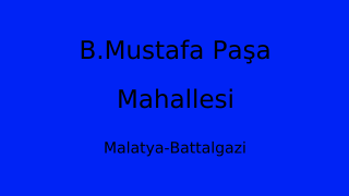 B.Mustafa Paşa Mahallesi Thumbnail
