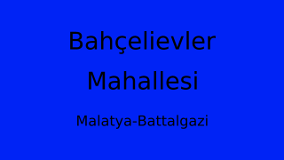 Bahçelievler Mahallesi Thumbnail