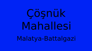 Çöşnük Mahallesi Thumbnail