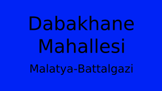 Dabakhane Mahallesi Thumbnail