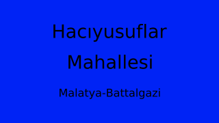 Hacıyusuflar Mahallesi Thumbnail