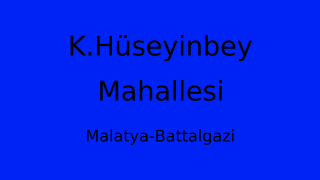 K.Hüseyinbey Mahallesi Thumbnail