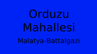 Orduzu Mahallesi Thumbnail