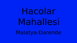 Hacolar Mahallesi Thumbnail
