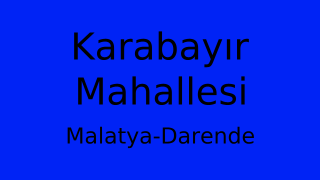 Karabayır Mahallesi Thumbnail