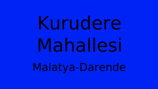 Kurudere Mahallesi Thumbnail
