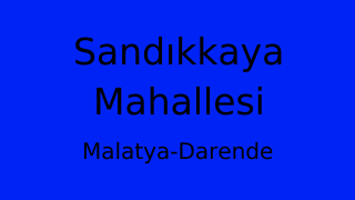 Sandıkkaya Mahallesi Thumbnail