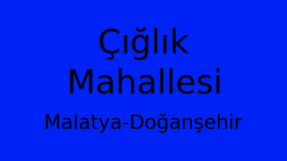 Çığlık Mahallesi Thumbnail