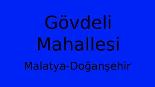 Gövdeli Mahallesi Thumbnail
