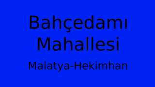 Bahçedamı Mahallesi Thumbnail