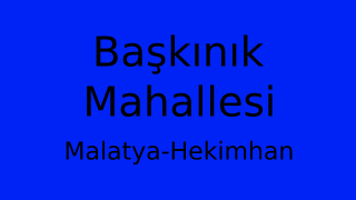 Başkınık Mahallesi Thumbnail