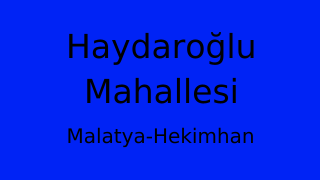 Haydaroğlu Mahallesi Thumbnail