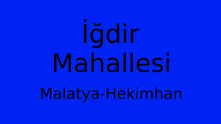 İğdir Mahallesi Thumbnail
