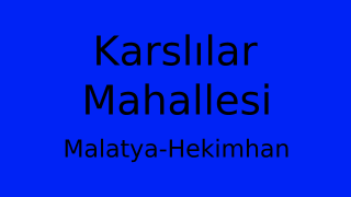 Karslılar Mahallesi Thumbnail