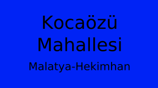 Kocaözü Mahallesi Thumbnail