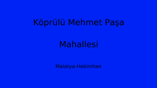 Köprülü Mehmet Paşa Mahallesi Thumbnail