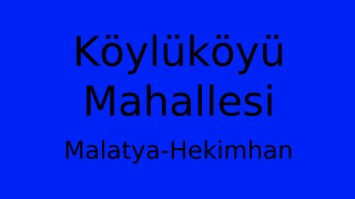 Köylüköyü Mahallesi Thumbnail