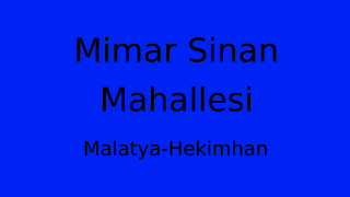 Mimar Sinan Mahallesi Thumbnail