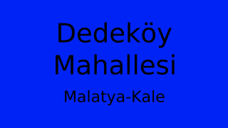 Dedeköy Mahallesi Thumbnail