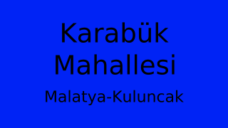 Karabük Mahallesi Thumbnail