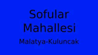 Sofular Mahallesi Thumbnail
