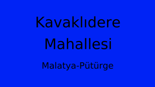 Kavaklıdere Mahallesi Thumbnail
