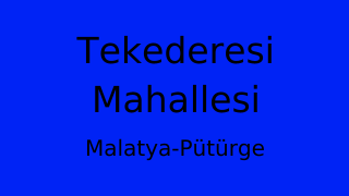Tekederesi Mahallesi Thumbnail