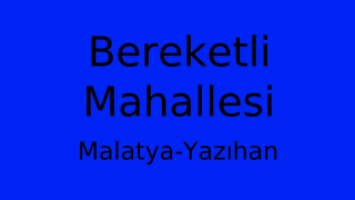Bereketli Mahallesi Thumbnail