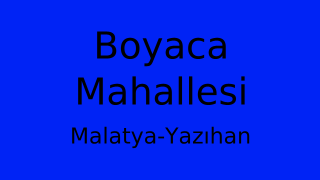 Boyaca Mahallesi Thumbnail