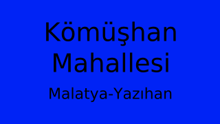 Kömüşhan Mahallesi Thumbnail