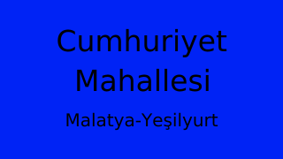 Cumhuriyet Mahallesi Thumbnail