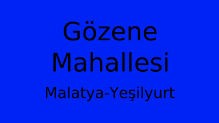 Gözene Mahallesi Thumbnail