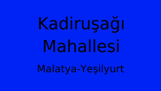 Kadiruşağı Mahallesi Thumbnail