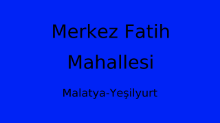 Merkez Fatih Mahallesi Thumbnail