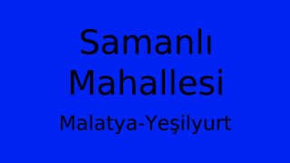 Samanlı Mahallesi Thumbnail