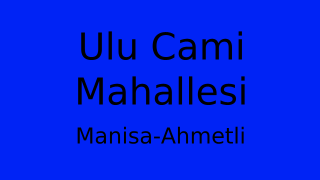 Ulu Cami Mahallesi Thumbnail