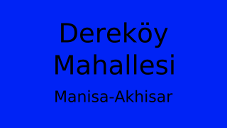 Dereköy Mahallesi Thumbnail