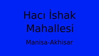 Hacı İshak Mahallesi Thumbnail