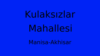 Kulaksızlar Mahallesi Thumbnail