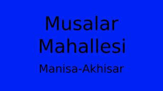 Musalar Mahallesi Thumbnail