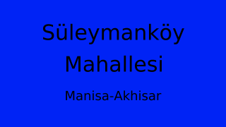 Süleymanköy Mahallesi Thumbnail