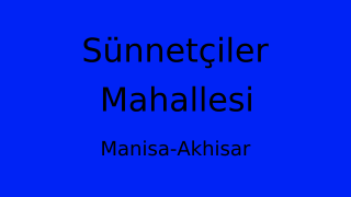 Sünnetçiler Mahallesi Thumbnail