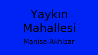 Yaykın Mahallesi Thumbnail