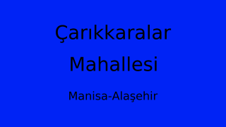 Çarıkkaralar Mahallesi Thumbnail