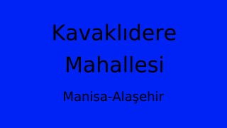 Kavaklıdere Mahallesi Thumbnail
