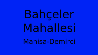 Bahçeler Mahallesi Thumbnail