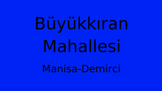 Büyükkıran Mahallesi Thumbnail